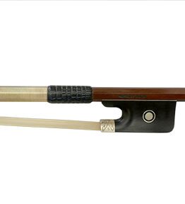 Hermann Luger Viola Master Bow - Carved Silver Mount