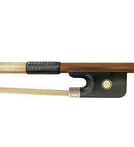 Hermann Luger Cello Master Bow - Carved Silver Mount