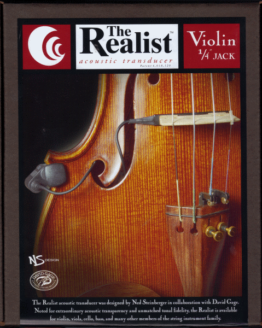 The Realist Copper Head Pick up for Violin