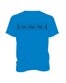 Musical T-shirt Eat Sleep Play Repeat