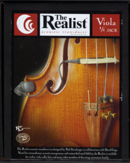 The Realist Copper Head Pick up for Viola