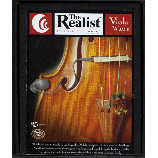 The Realist Copper Head Pick up for Viola