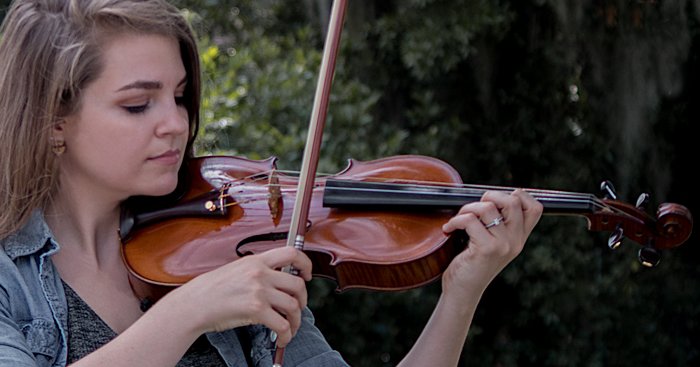 Fine and rare violin being played