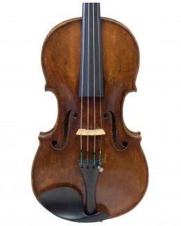C. 1850 Tyrolean Violin front body