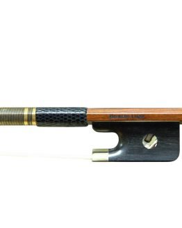 Hermann Luger Master Viola Bow – 14K Gold Mount